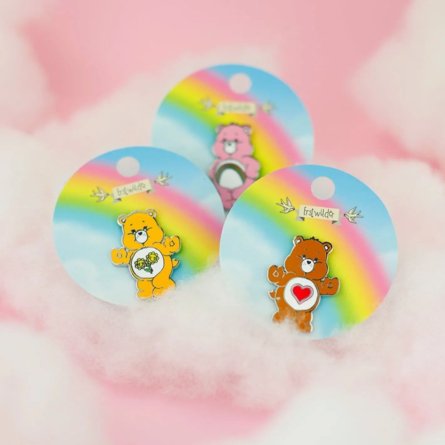 Erstwilder 10 Piece Care Bears Enamel Pin Set^ Enamel Pins
