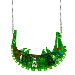 Erstwilder A Crocodile Named Growl Necklace^ Necklaces
