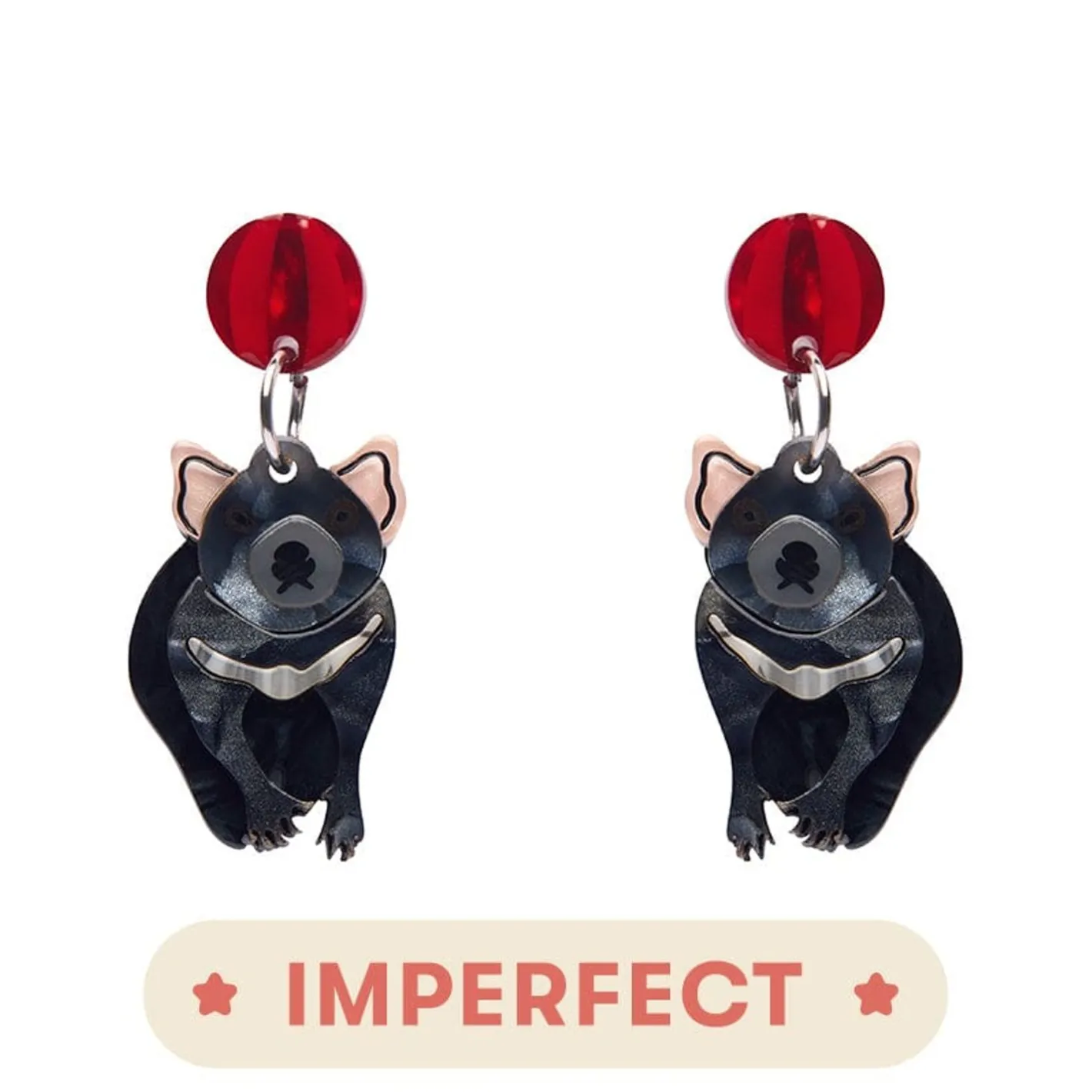 Erstwilder A Devilish Christmas Earrings (Imperfect)^ Earrings