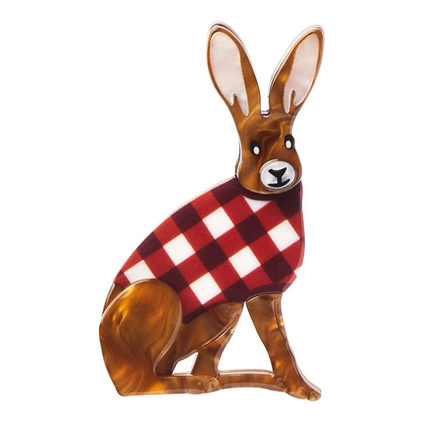 Erstwilder A Hare'S Breadth Brooch^ Brooches