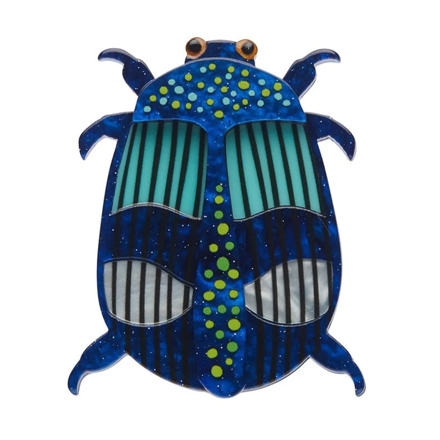 Erstwilder A Jewel Among Beetles Brooch^ Brooches