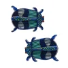 Erstwilder A Jewel Among Beetles Hair Clips Set - 2 Piece^ Hair Clips & Claws