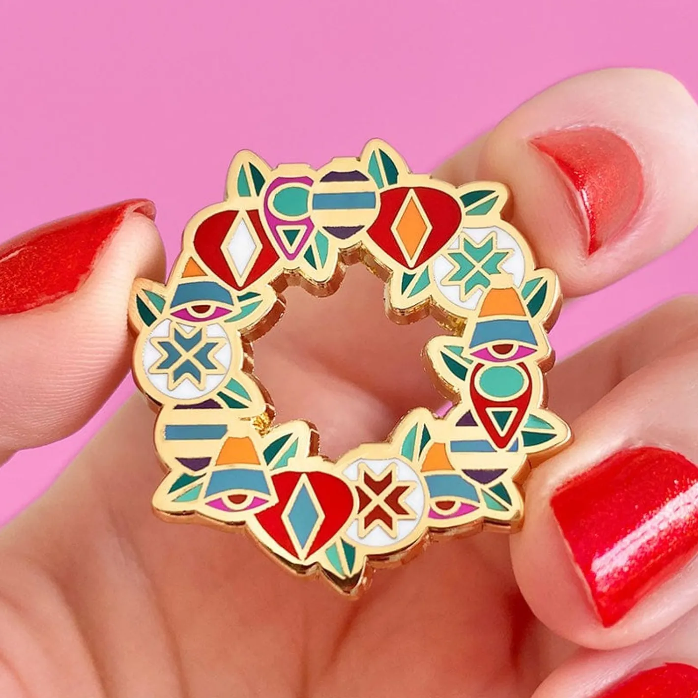 Erstwilder A Jolly Christmas Enamel Pin^ Enamel Pins