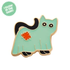 Erstwilder A Most Ghostly Kitty Enamel Pin^ Enamel Pins
