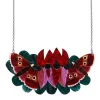 Erstwilder A Moth Amongst The Desert Peas Necklace^ Necklaces