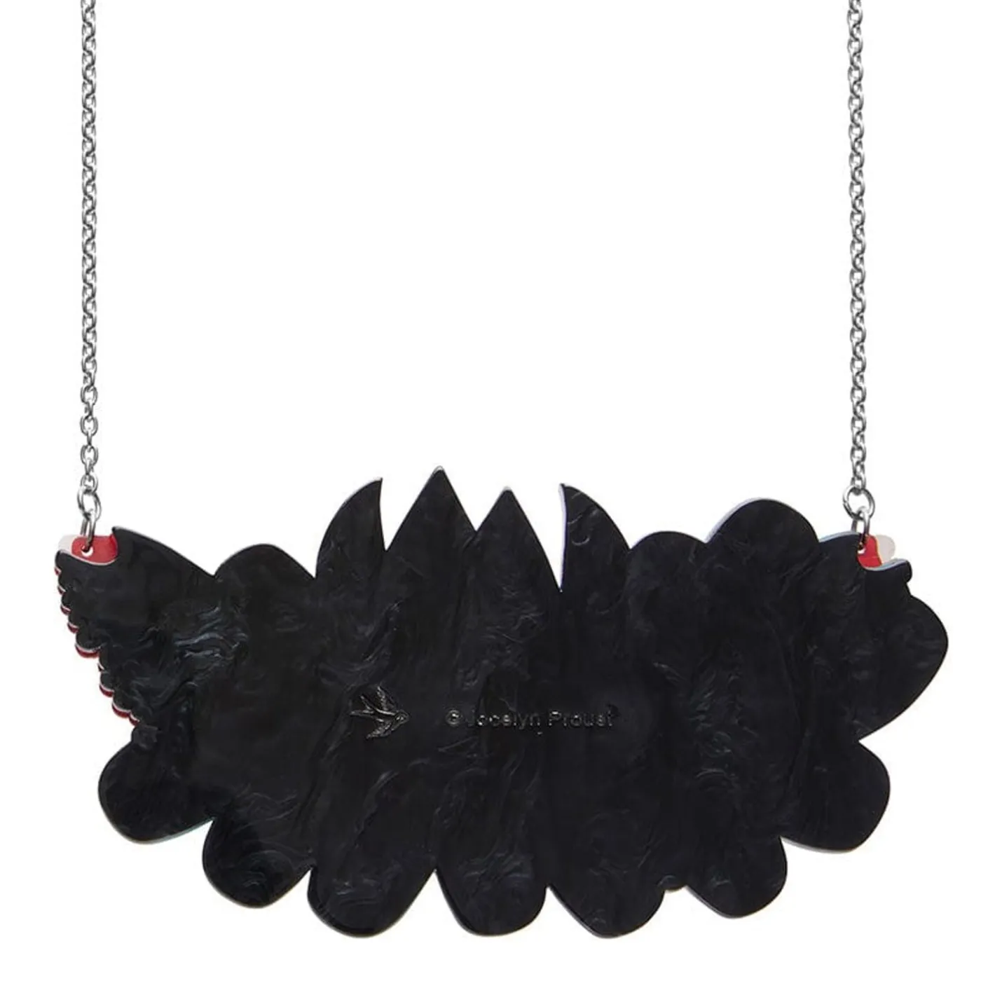 Erstwilder A Moth Amongst The Desert Peas Necklace^ Necklaces