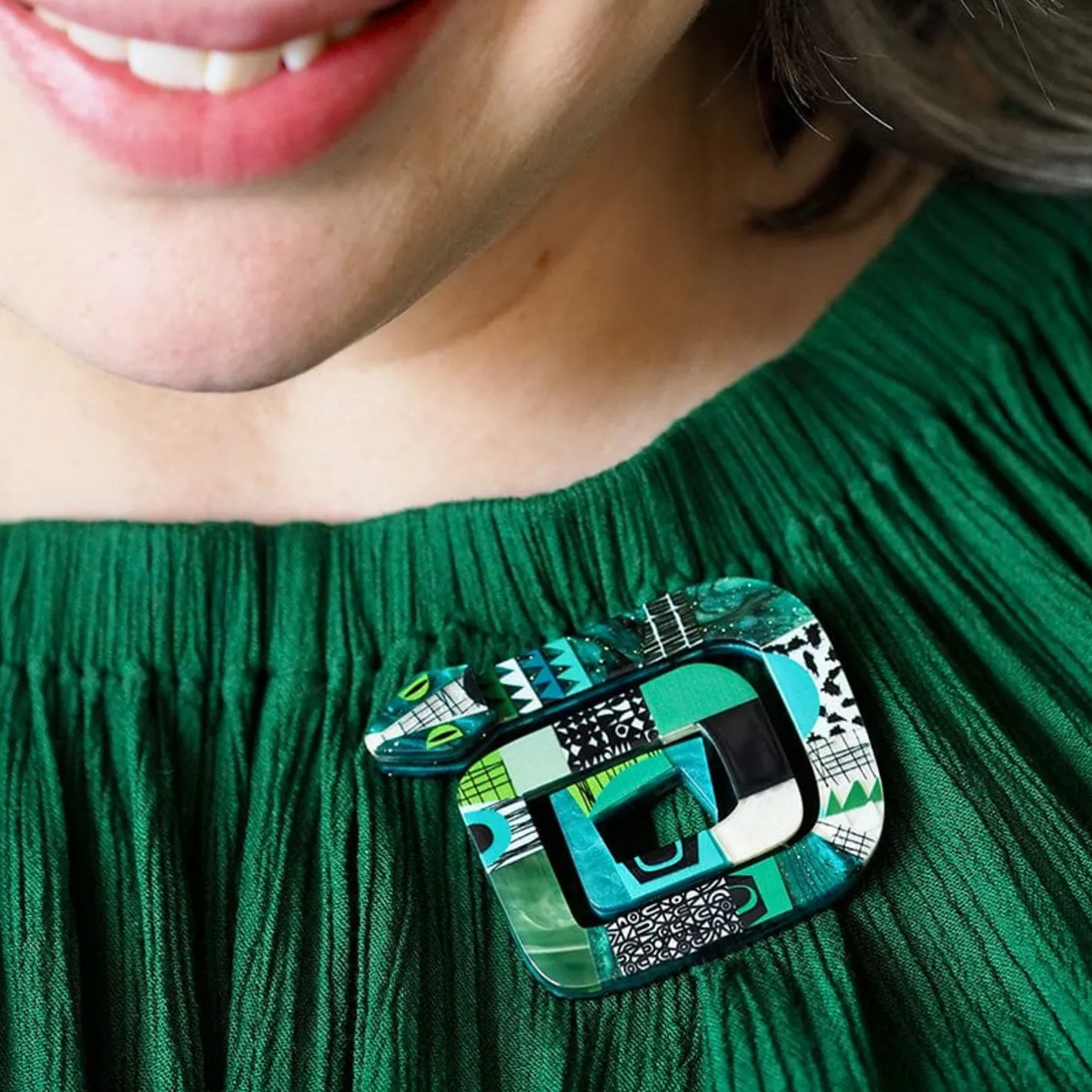 Erstwilder A Snake Named Hiss Brooch^ Brooches