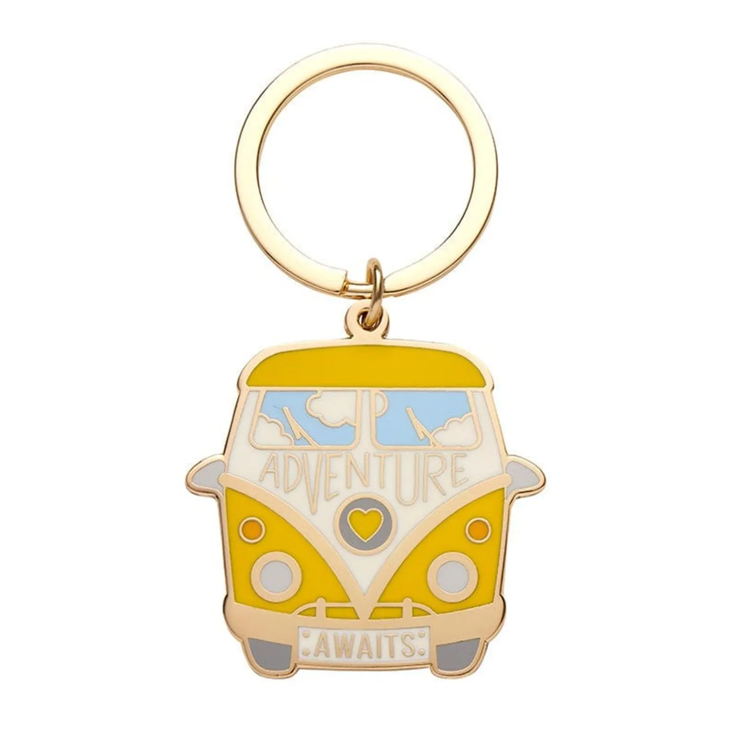 Erstwilder Adventure Awaits Enamel Key Charm^ Enamel Key Rings