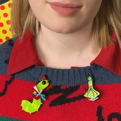 Erstwilder Advice From A Caterpillar Double Brooch^ Brooches