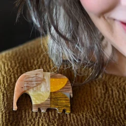Erstwilder An Elephant Named Rumble Brooch^ Brooches