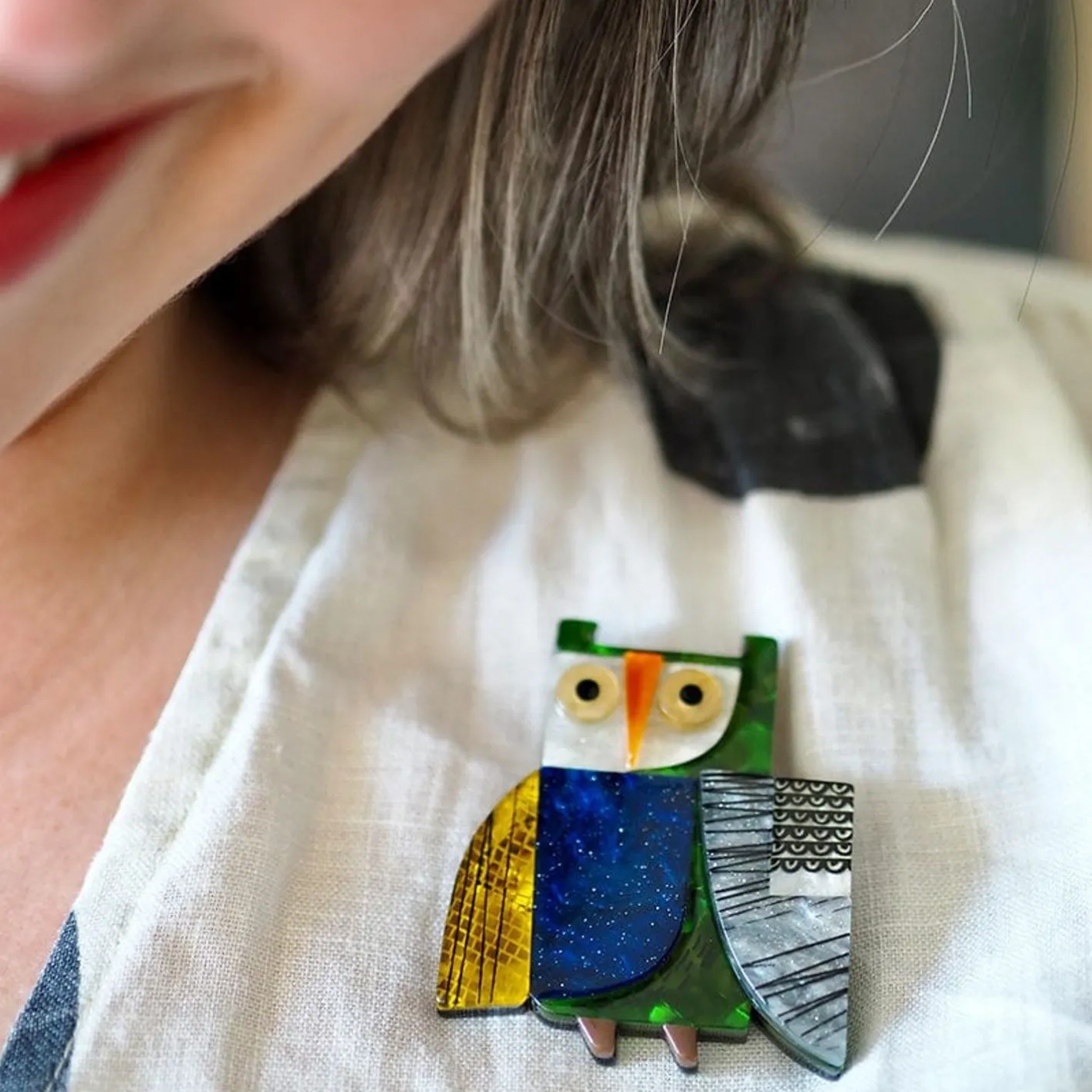Erstwilder An Owl Named Hoot Brooch^ Brooches