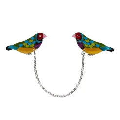 Erstwilder As Good As Gould Cardigan Clips^ Brooches