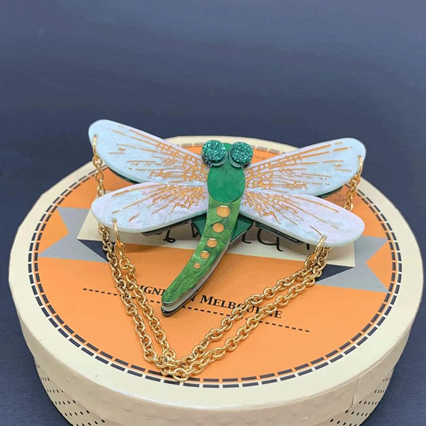 Erstwilder As The Dragon Flies Brooch^ Brooches