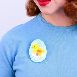 Erstwilder Baby Bloomer Brooch^ Brooches