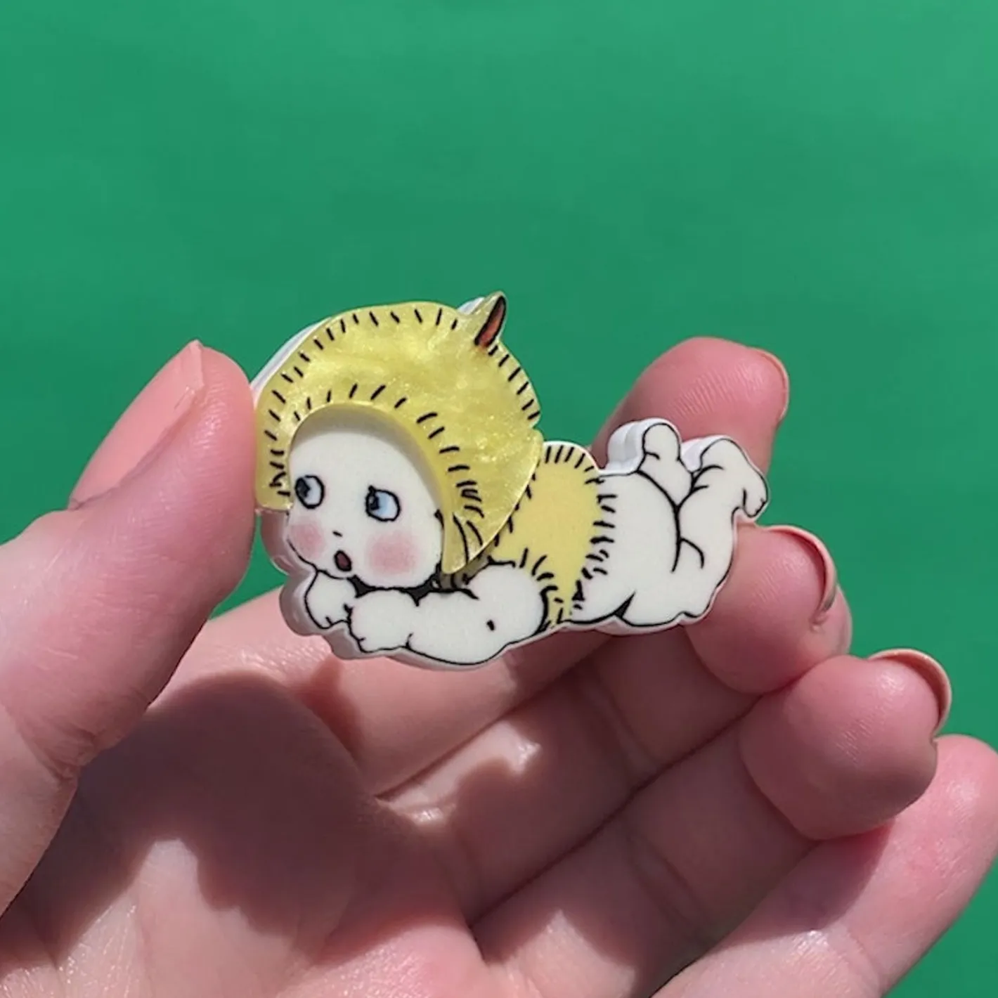 Erstwilder Baby Wattle Mini Brooch^ Brooches