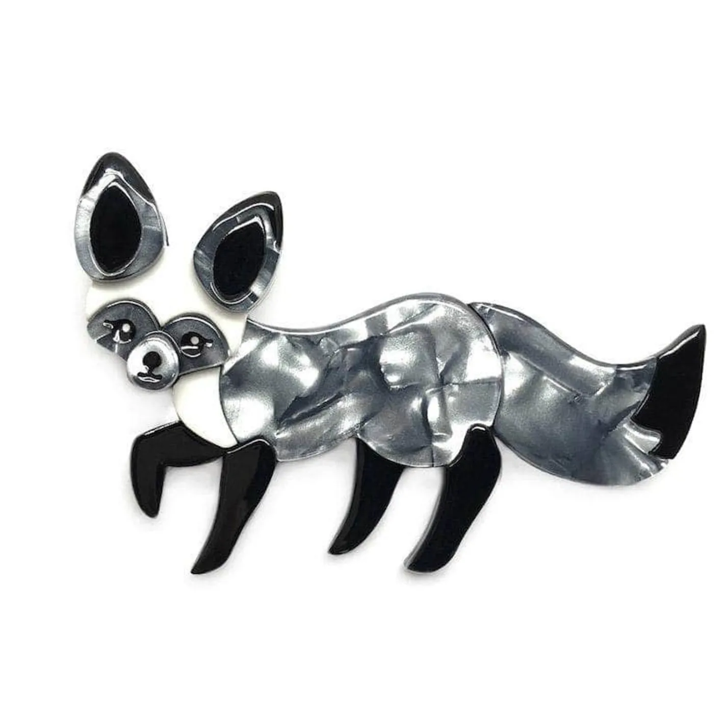 Erstwilder Bat-Eared Bestie Fox Brooch^ Brooches