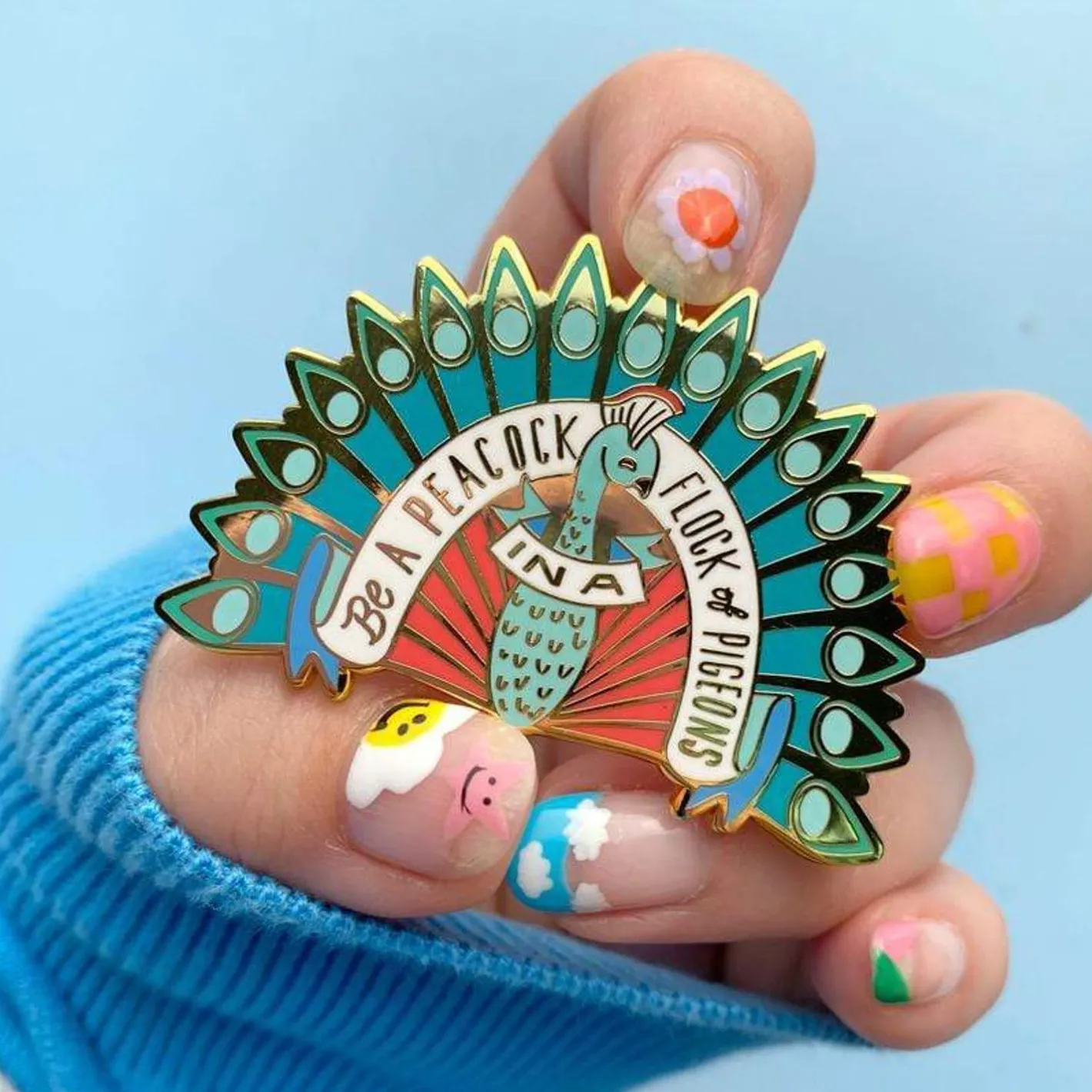 Erstwilder Be A Peacock Enamel Pin^ Enamel Pins
