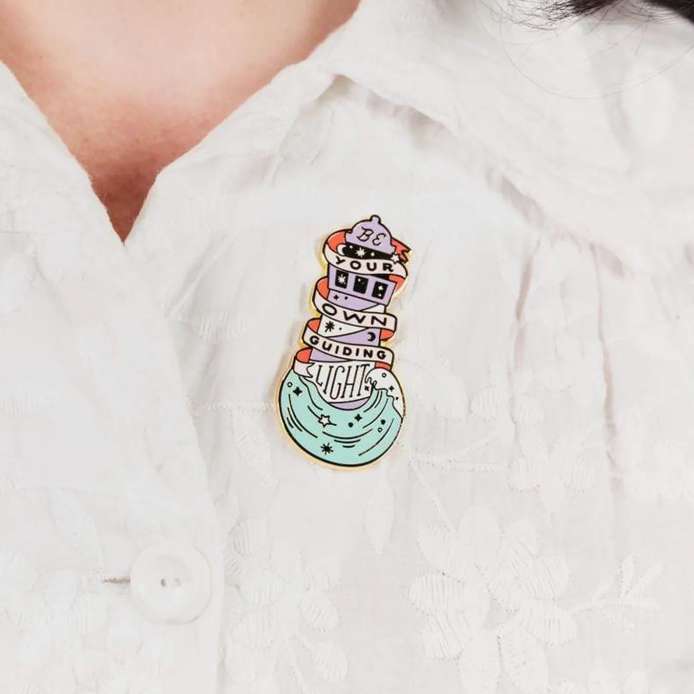 Erstwilder Be Your Own Guiding Light Enamel Pin^ Enamel Pins