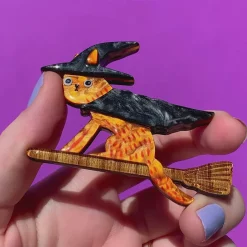 Erstwilder Bed Knobs & Broomsticks Brooch^ Brooches