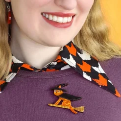 Erstwilder Bed Knobs & Broomsticks Brooch^ Brooches