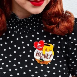 Erstwilder Bee Mine, Honey Brooch^ Brooches