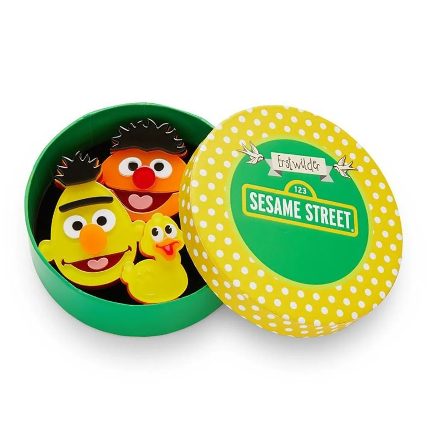 Erstwilder Bert & Ernie Brooch^ Brooches