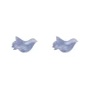 Erstwilder Bird Ripple Resin Stud Earrings - Blue^ Essential Earrings