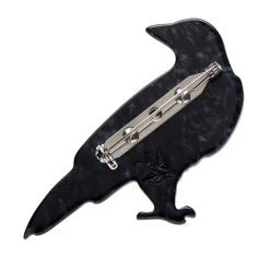Erstwilder Black As Night Brooch^ Brooches