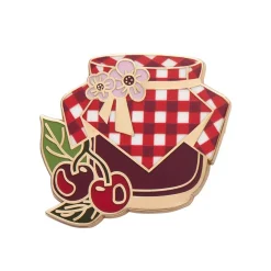 Erstwilder Black Cherry Bounce Enamel Pin^ Enamel Pins
