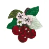 Erstwilder Blossoming Cherries Brooch^ Brooches