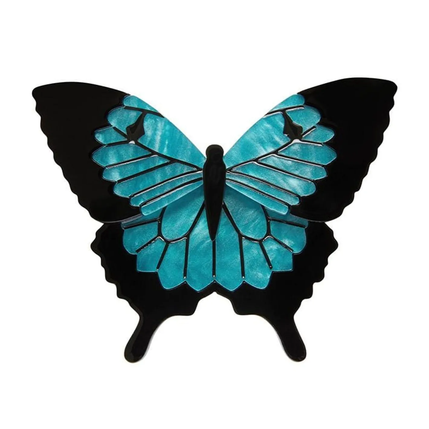 Erstwilder Blue Emperor Brooch^ Brooches