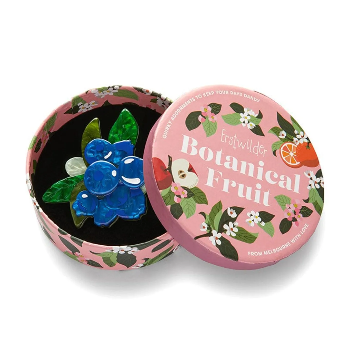 Erstwilder Blueberry Hill Brooch^ Brooches
