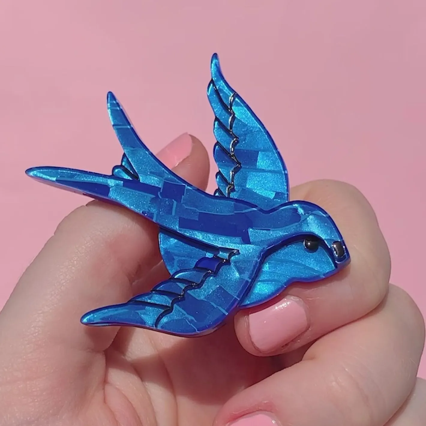Erstwilder Bluebird Of Happiness Brooch^ Brooches