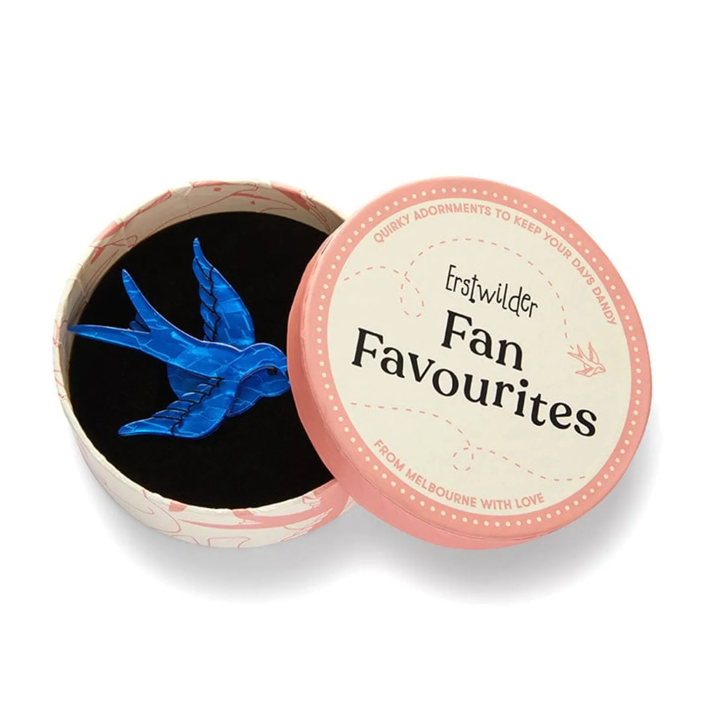 Erstwilder Bluebird Of Happiness Brooch^ Brooches
