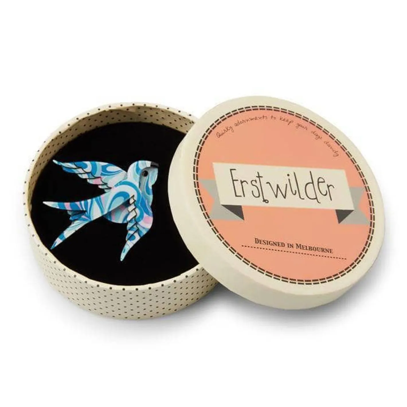 Erstwilder Bluebird Of Happiness Brooch^ Brooches