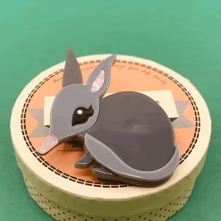 Erstwilder Blushing Bilby Brooch^ Brooches