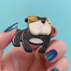 Erstwilder Boof Bulldog Mini Brooch^ Brooches