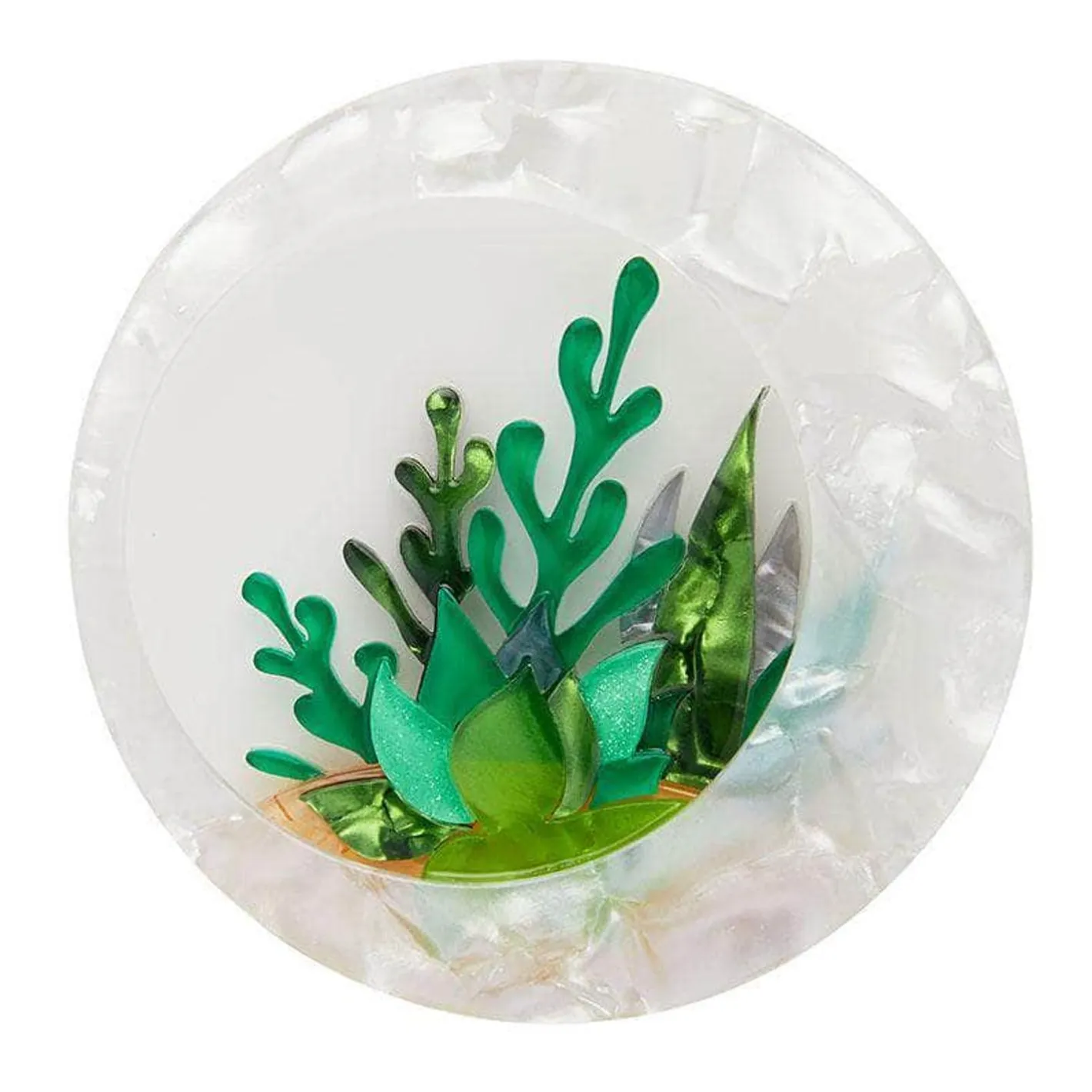 Erstwilder Botanical Abode Brooch^ Brooches