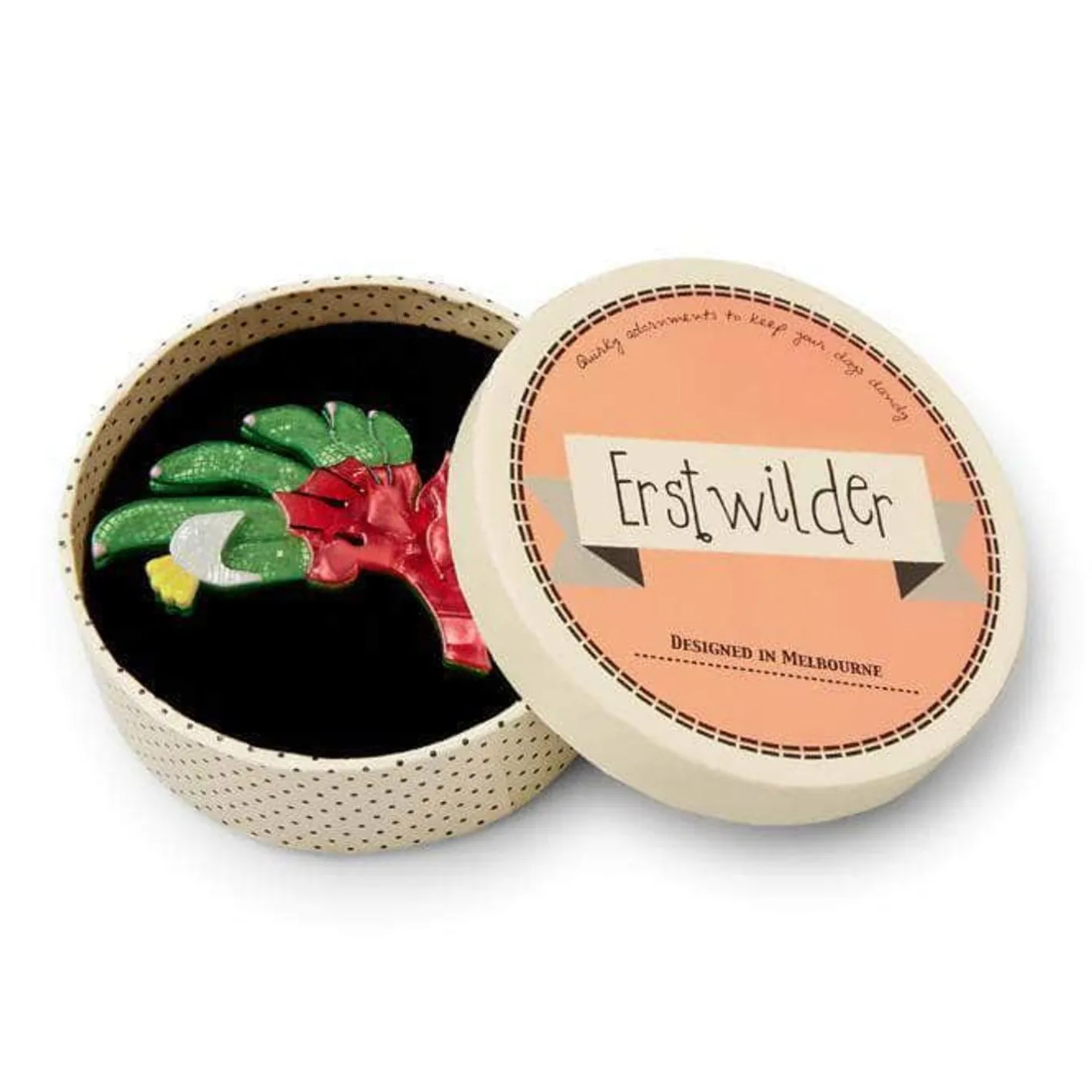 Erstwilder Bouncing Botannical Flower Brooch^ Brooches