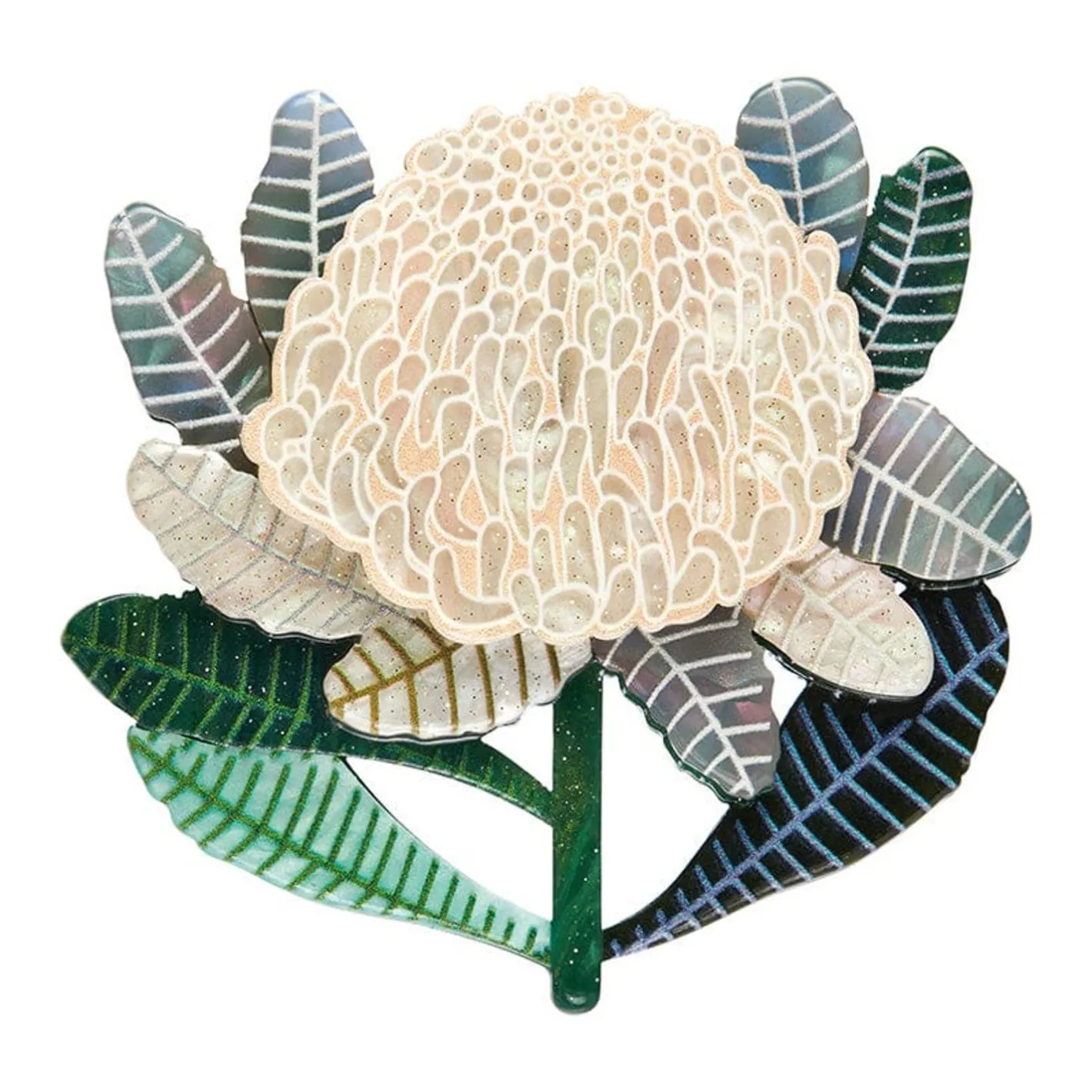 Erstwilder Bridal Gown Botanical Brooch^ Brooches