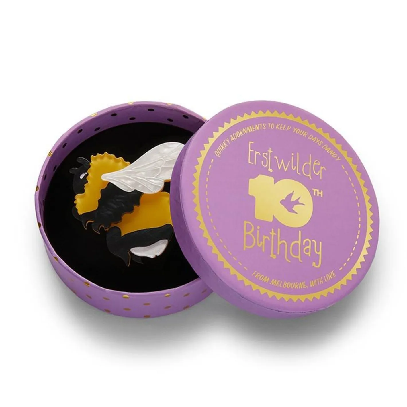 Erstwilder Bumble Butt Brooch^ Brooches