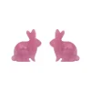 Erstwilder Bunny Ripple Resin Stud Earrings - Mauve^ Essential Earrings