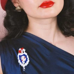 Erstwilder Can-Can Dancer Brooch^ Brooches