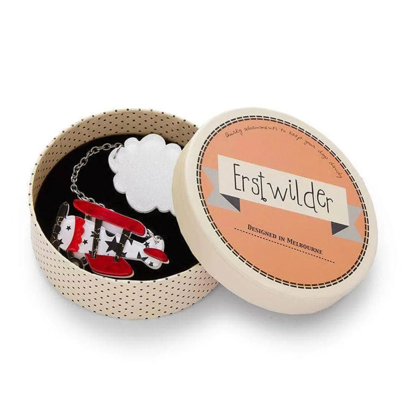 Erstwilder Captain Cumulus Brooch^ Brooches