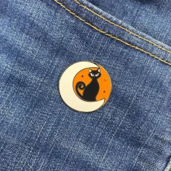 Erstwilder Cara The Halloween Kitty Enamel Pin^ Enamel Pins
