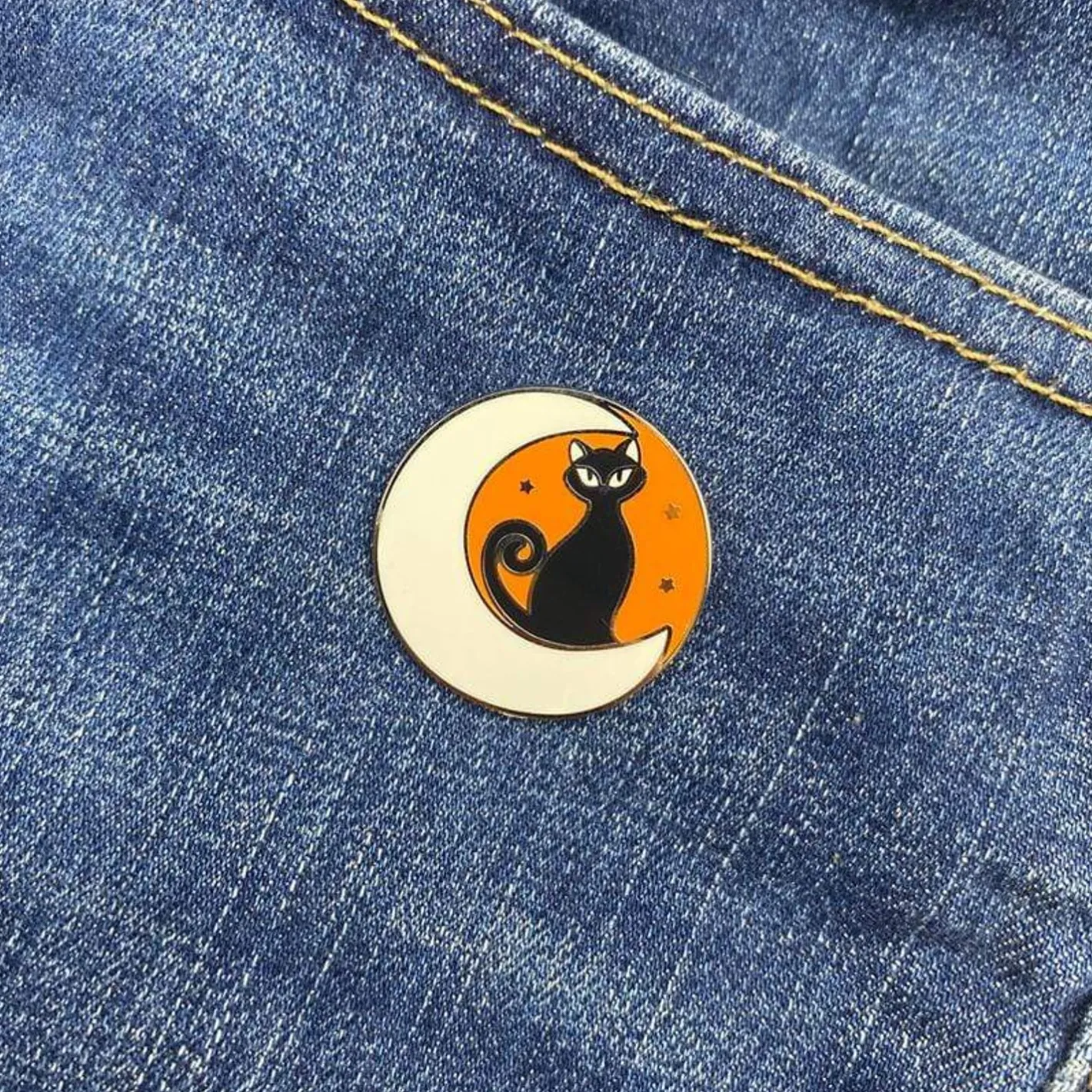 Erstwilder Cara The Halloween Kitty Enamel Pin^ Enamel Pins