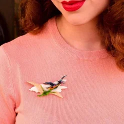 Erstwilder Celine The Pterodactyl Brooch^ Brooches