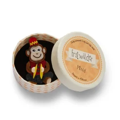 Erstwilder Charley Chimp Mini Brooch^ Brooches