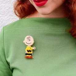 Erstwilder Charlie Brown Brooch^ Brooches