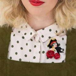 Erstwilder Charlotte Of The Sea Pirate Brooch^ Brooches
